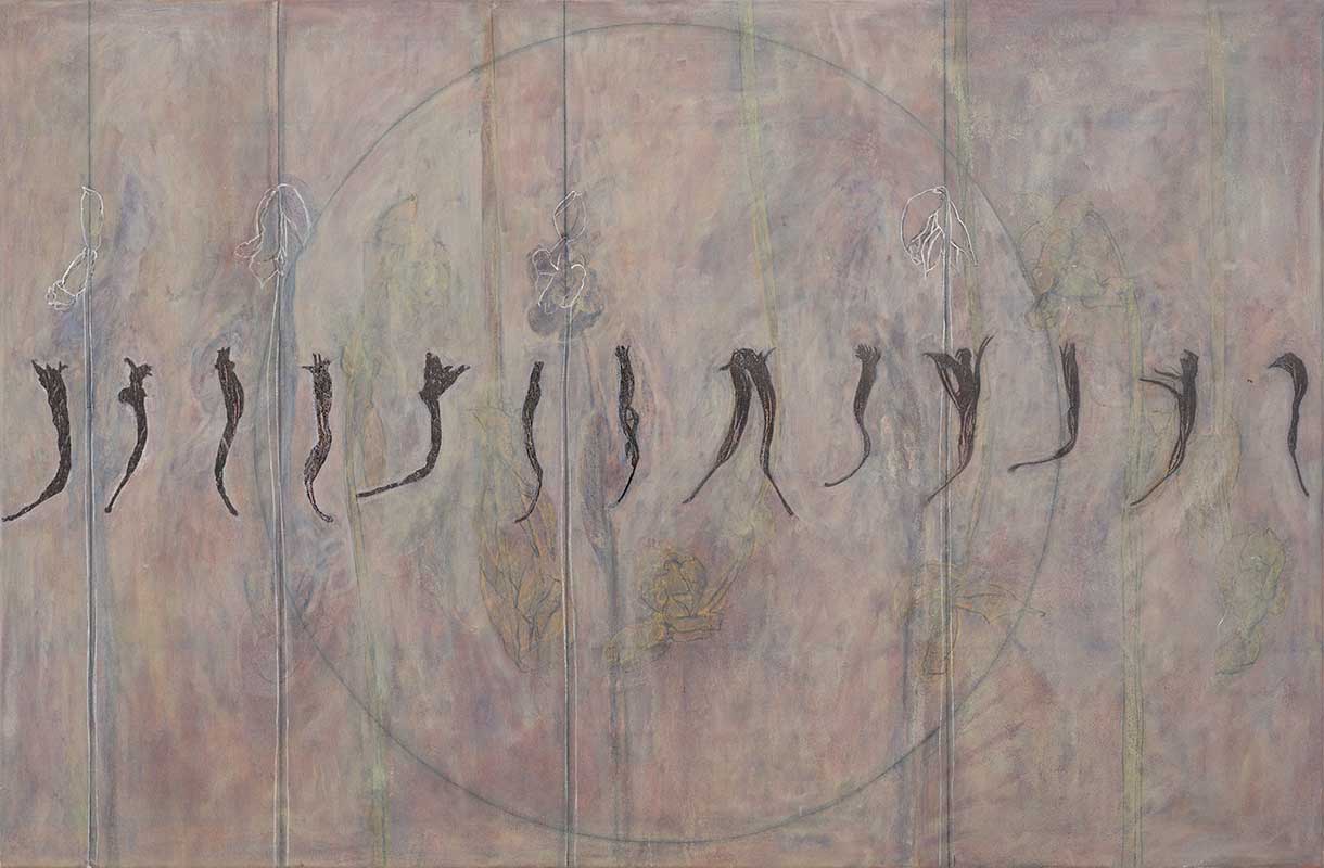 Continuum, early painting, Malerei